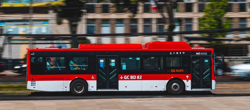 Autobús eléctrico de Santiago de Chile