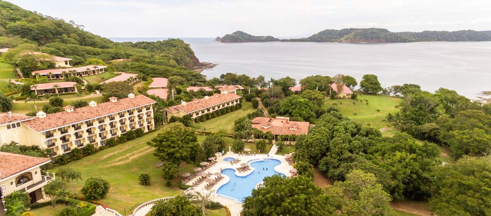 Vista aérea de un resort Barceló Hotel Group