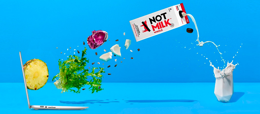 NotCo, productos que no son de procendencia animal ya que todo esta hecho 100% de plantas